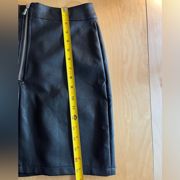 Zeagoo NWOT faux leather high waist pencil skirt size S - Picture 4 of 9